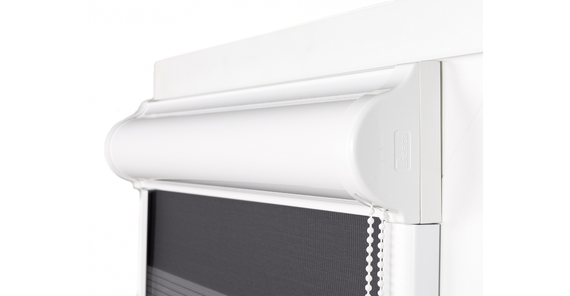 Roleta dzień/noc w kasecie bezinwazyjna