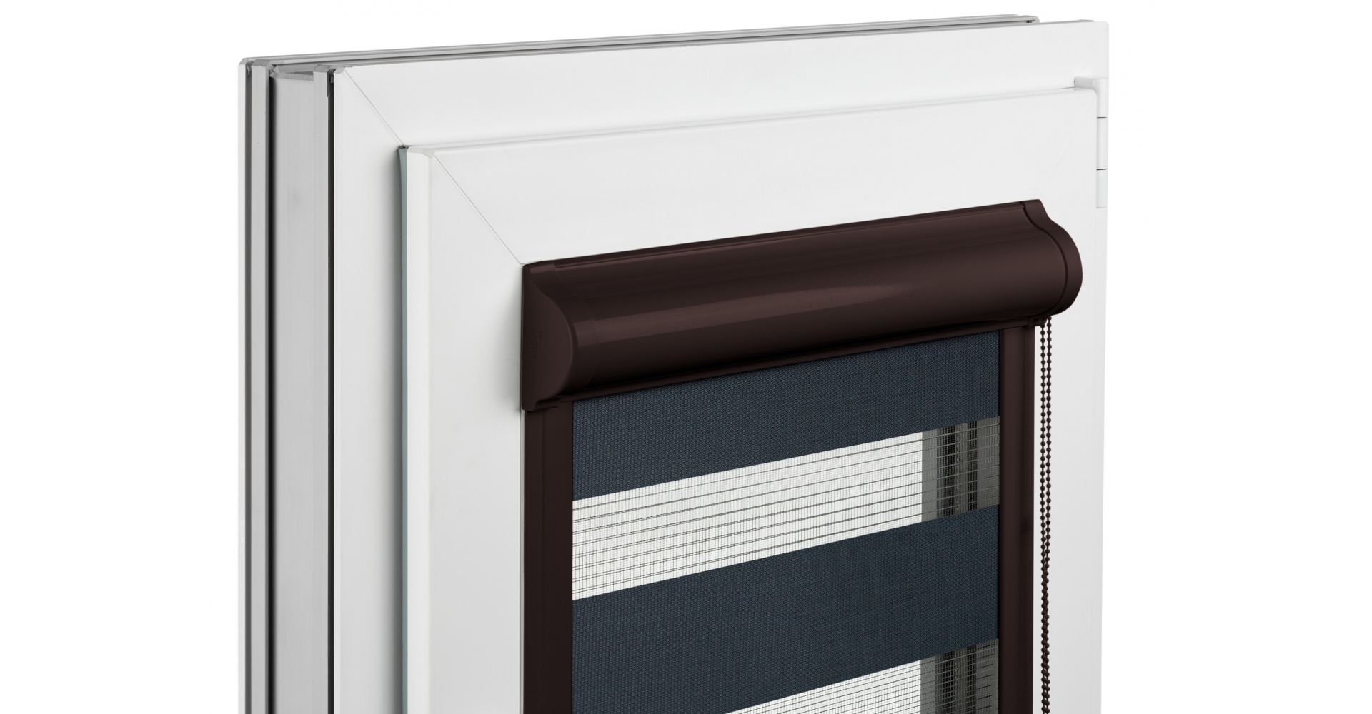 Roleta dzień/noc w kasecie bezinwazyjna